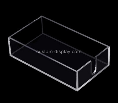 Plexiglass manufacturer customize acrylic desktop notepad holder