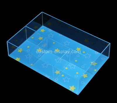 Plexiglass manufacturer customize acrylic desktop decorative organizer holder