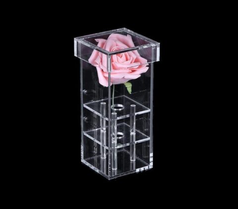 Acrylic manufacturer custom plexiglass flower box