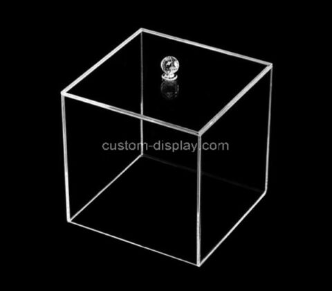 Acrylic manufacturer custom square plexiglass showcase