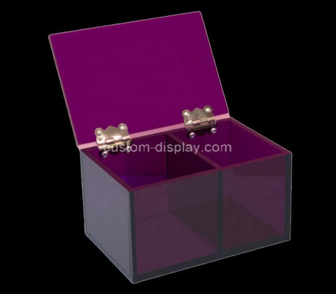 Acrylic manufacturer custom neon purple plexiglass showcase
