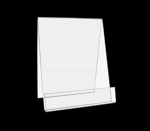 Acrylic supplier customize desktop plexiglass pamphlet rack