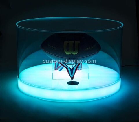 Custom acrylic light display case