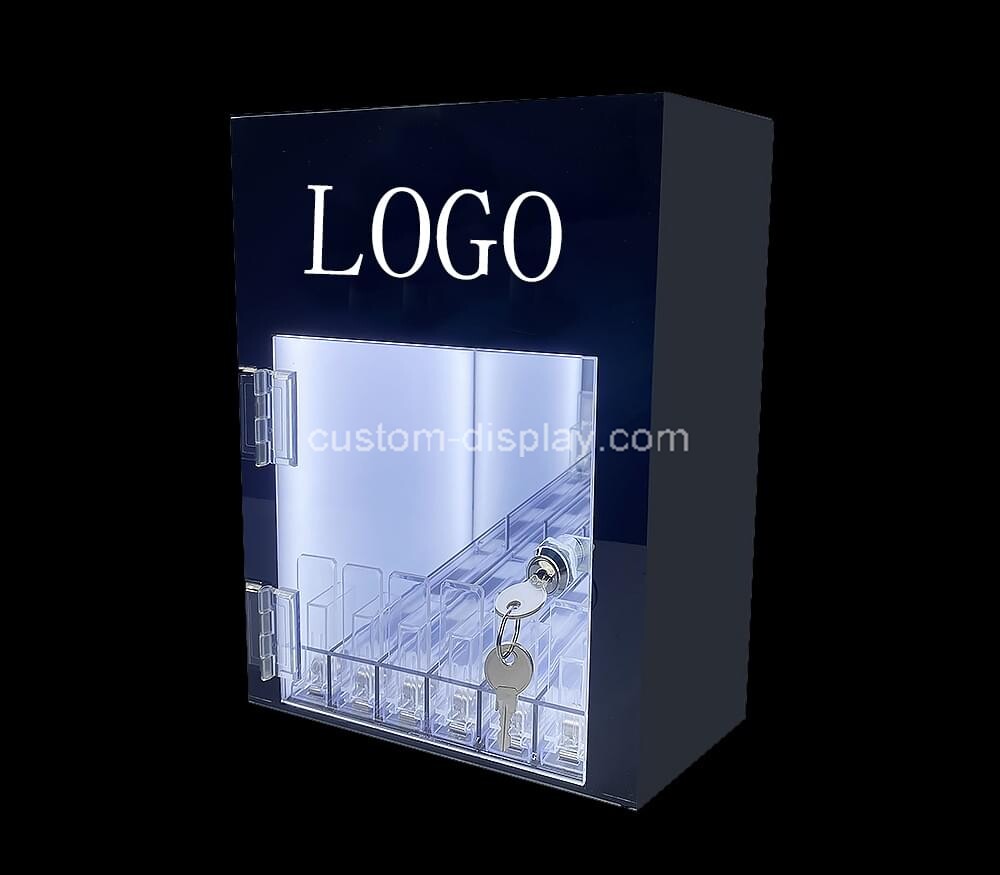 Custom lighted curio cabinet