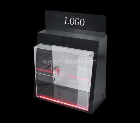 Custom lighted curio cabinet for sale