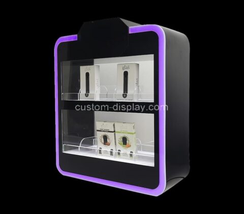 Custom lit display cabinet