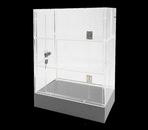 Custom acrylic lit display cabinet