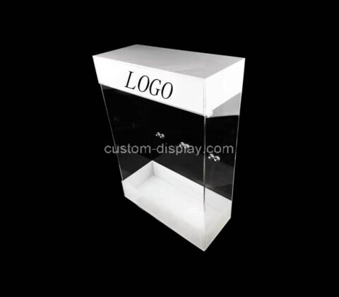 Custom plexiglass small lighted curio cabinet