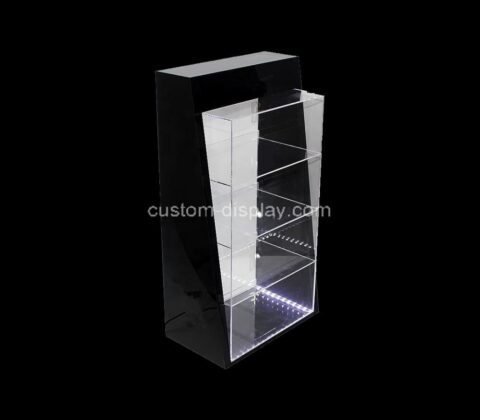Custom plexiglass curio cabinet with light