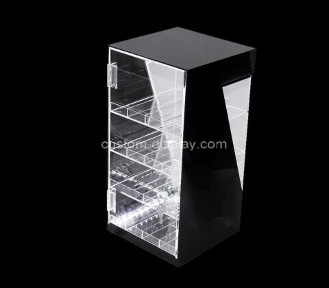 Custom plexiglass small display cabinets with lights