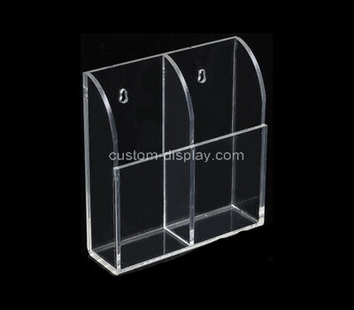 Perspex supplier customized wall acrylic literature holder