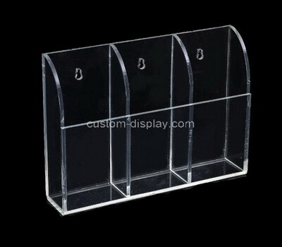 Perspex supplier customized hanging acrylic literature holder