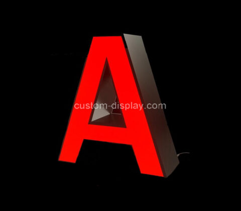 Custom acrylic sign logo advertising signs billboard luminous words