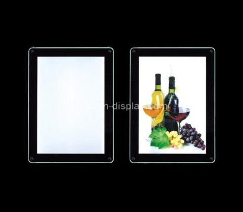 Custom colorful color changing RGB advertising acrylic light box