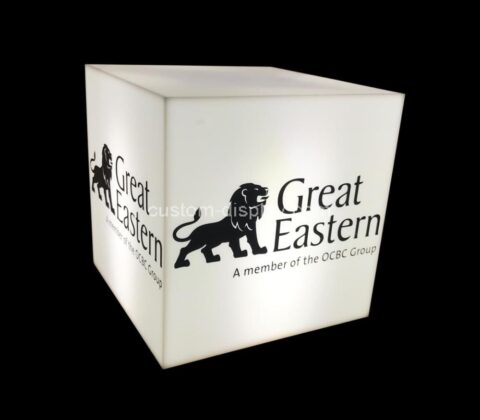 Custom perspex advertising light box silk screen light box