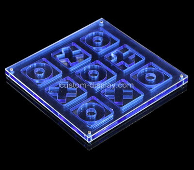 OEM customize acrylic XO game board Tic Tac Toe game board