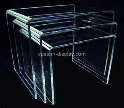 OEM customize acrylic side table plexiglass side table lucite furniture