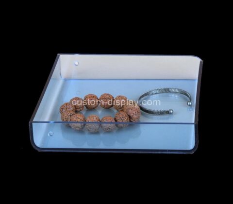 Plexiglass factory customized acrylic organizer tray