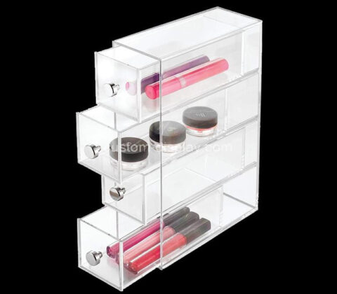 OEM supplier customized acrylic makeup organizer box