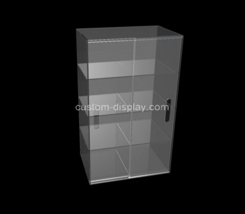 OEM supplier customized acrylic display cabinet lucite display cabinet