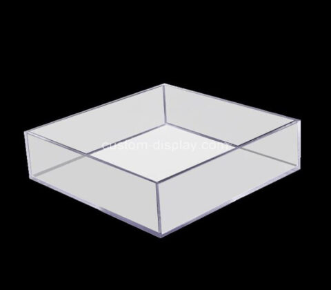 OEM supplier customized acrylic desktop organizer tray box