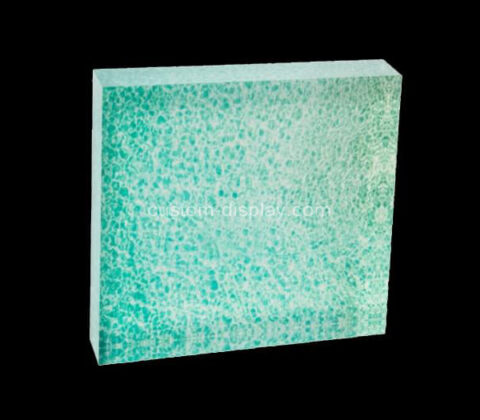 OEM supplier customized plexiglass UV printing display block
