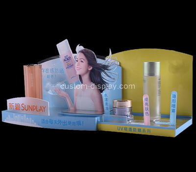 OEM supplier customized acrylic makeup display stand skin care display