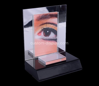 OEM supplier customized retail acrylic eye shadow display riser