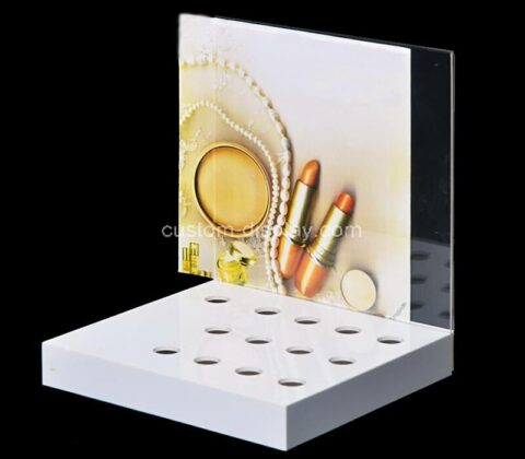 OEM supplier customized retail acrylic lipstick display riser