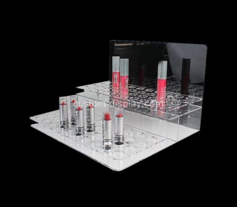 OEM supplier customized countertop acrylic lipstick display holders