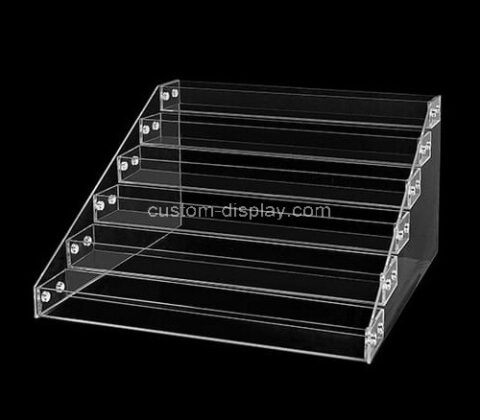 OEM supplier customized multi tiered acrylic makeup display stand