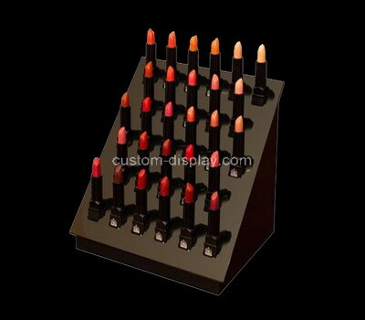 OEM supplier customized countertop acrylic lipstick display stand