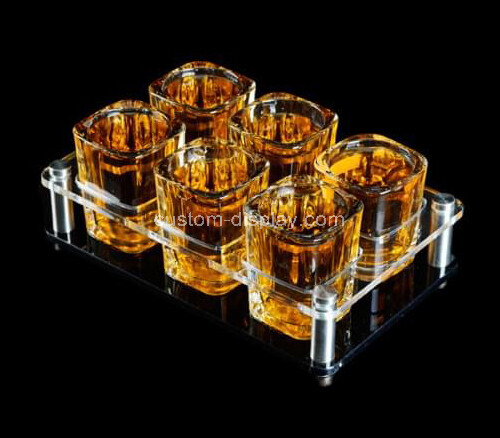 OEM customize plexiglass bar KTV shot glass holder