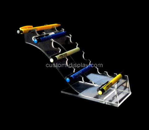 OEM custom acrylic pen display rack lucite display stand