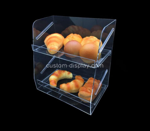 OEM supplier customized countertop acrylic bread display case