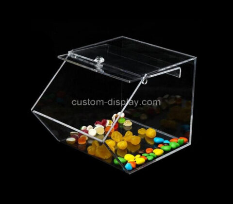 OEM supplier customized countertop acrylic candy display box