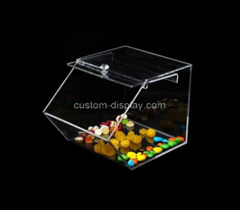 OEM supplier customized countertop acrylic candy display box