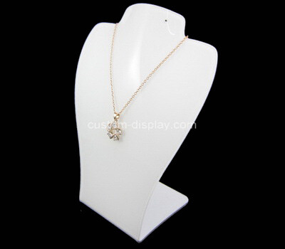 OEM supplier customized plexiglass necklace display stand jewelry displays
