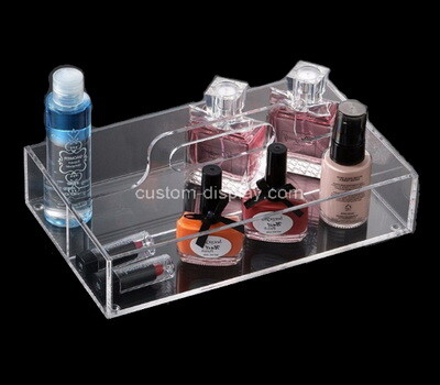 OEM supplier customized acrylic cosmetic organizer lucite makeup holder