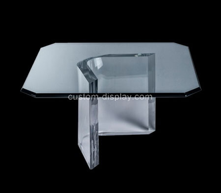 OEM supplier customized elegant acrylic coffee table perspex table