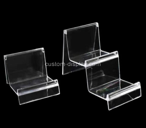 OEM supplier customized acrylic wallet display rack stand