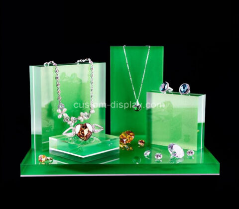 OEM supplier custom plexiglass jewelry display stand