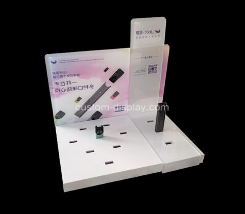 Acrylic e-cigarette display stand plexiglass e-cigarette retail displays