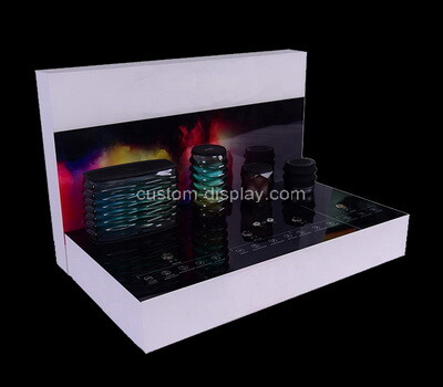 Acrylic speaker LED display stand plexiglass speaker displays
