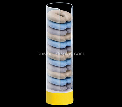 Acrylic neck pillow retail holder perspex neck pillow display holder