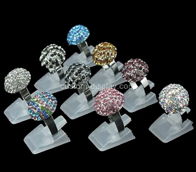 Acrylic ring holders plexiglass ring display stands