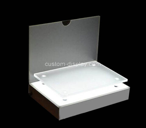 Plexiglass boxes manufacturer custom acrylic LED display stand