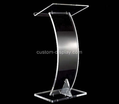 China acrylic manufacturer custom plexiglass podium