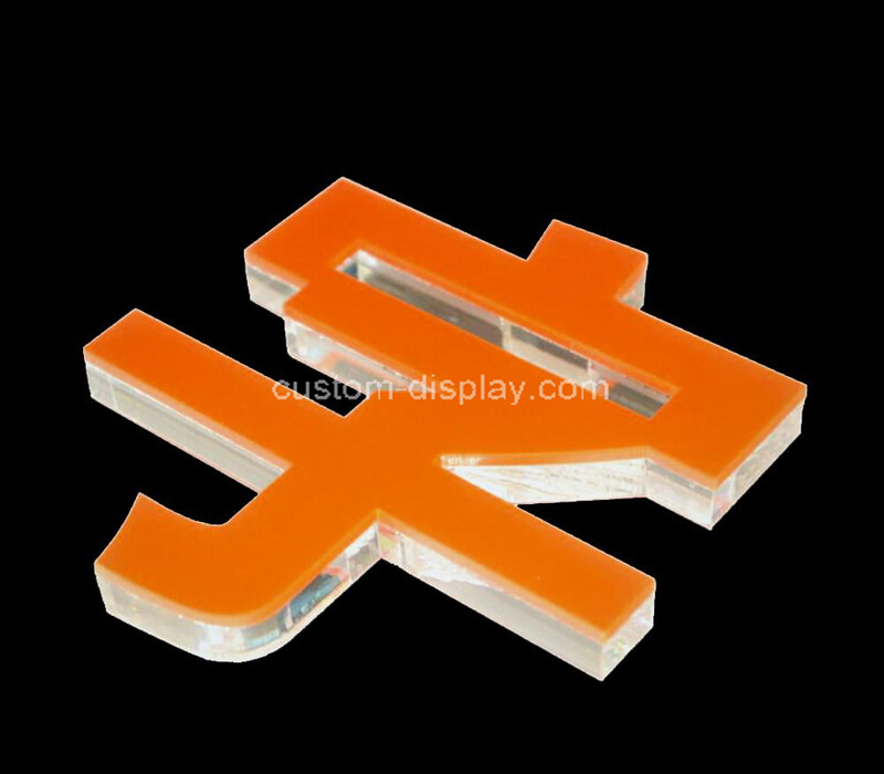 Acrylic display manufacturer custom laser cut sign letters