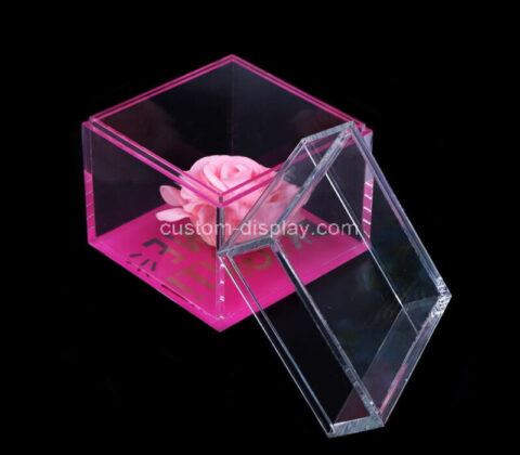Acrylic boxes manufacturer customize plexiglass gift box